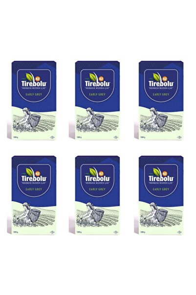 Tirebolu 42 TİREBOLU EARL GREY SİYAH ÇAY 6X1000 GR.