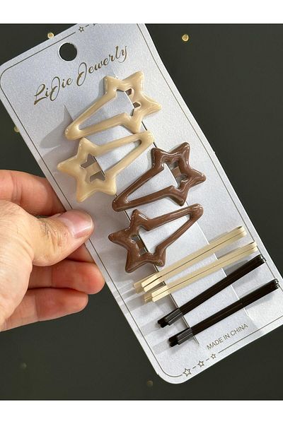 Chocuk Tailed Star Wire and Snap Buckle Set of 10