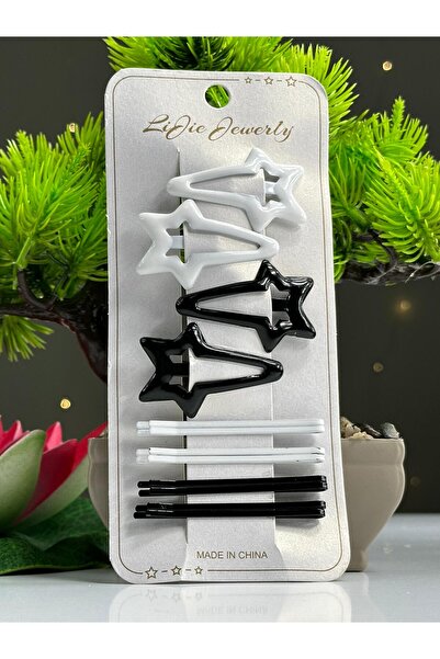 Chocuk Kuyruklu Yıldız Tel ve Çıt Çıt 10'lu Toka Seti