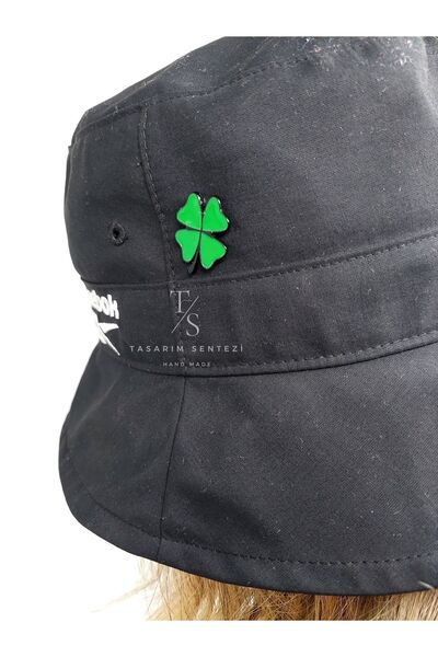 Tasarım Sentezi Rozet Metal Broş Yonca 4 Yapraklı Çicek Dal Yaka Okul Çantası Kıyafet Şapka Takı Aksesuar Rosette