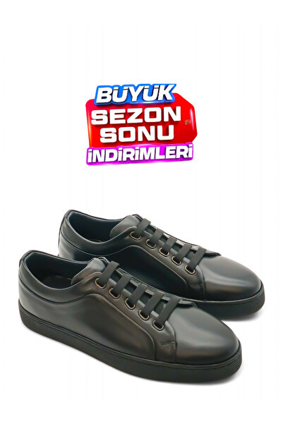Bıçaklarderi  Hakiki Deri Günlük Erkek Bağcıklı Ayakkabı