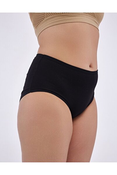 ALYA UNDERWEAR Chiloți foarte mari pentru femei - 5 bucăți negri (8XL, 9XL, 10XL)