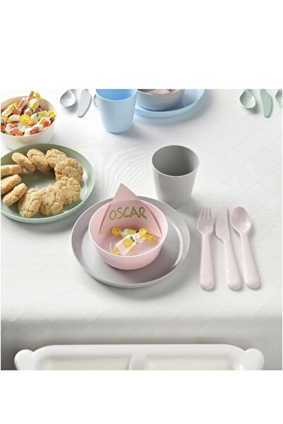 IKEA Kalas Tabak Seti Pastel Tonlar 6 Adet