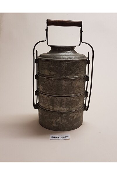 BEGÜLDAN 4 Bölmeli Bakır Sefer Tası Beg_3491