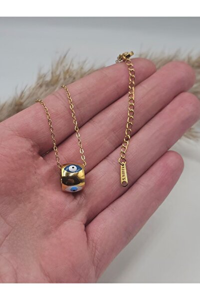 YUGENCONCEPT عين الشر مطرز الصلب سحر نموذج قلادة