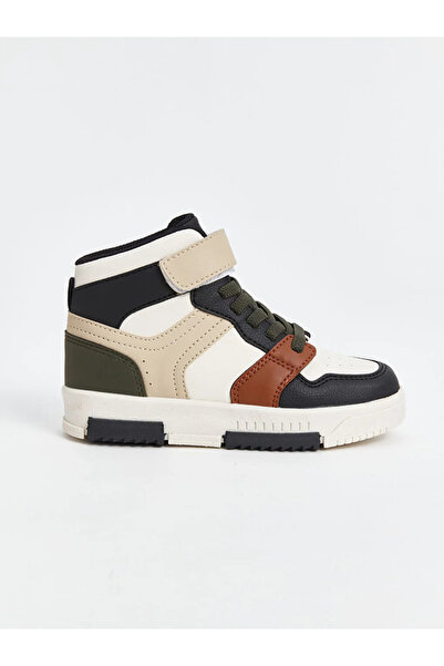 LC Waikiki LCW STEPS Açık Gri Renk Bloklu Bilek Boy Erkek Çocuk Spor Ayakkabı