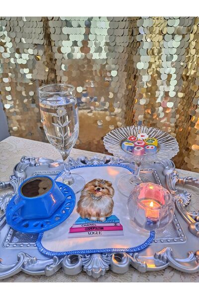 Byken منديل كوكتيل بتصميم خاص