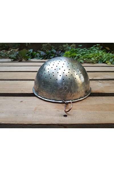 BEGÜLDAN Dövme Bakır Pirinç Ilistiri - Kevgiri - Süzgeci Çap 19 Cm Beg_3191