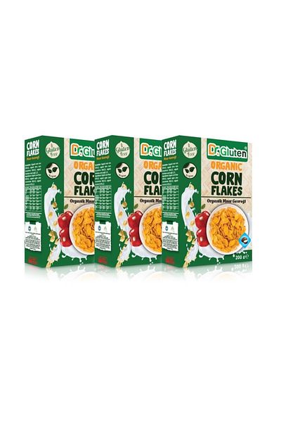Dr.Gluten Dr. Gluten Gluten Free Organic Vegan Corn Flakes 200 G (Coconut Oil)