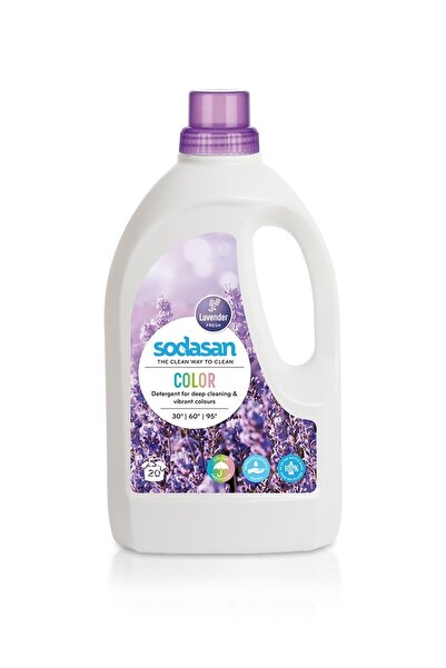 Sodasan Sıvı Çamaşır Deterjanı Lavanta - 1,5 Lt