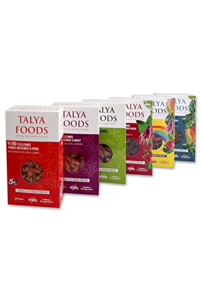 TALYA FOODS Glütensiz 6'lı Makarna Seti