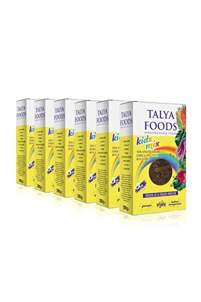 TALYA FOODS Karışık Sebzeli Makarna Set 6x200g