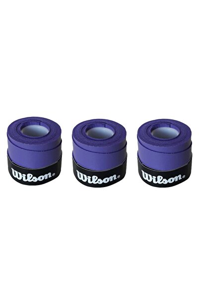 Wilson Comfort Bowl O'grips 3 Adet Grip, Tenis Raketi Gribi Mor