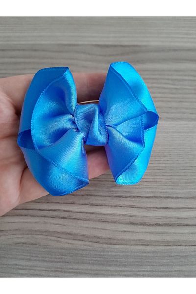 Accessories Satin Bow Baby Buckle - Hairless Snap Clip, Single Buckle for Newborn and Baby Girl