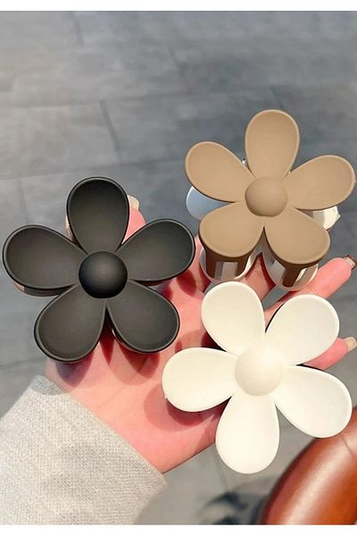 MioArt Γυναικείο Σετ 3 πολύχρωμες φουρκέτες Daisy Daisy (φουρκέτα 6 εκ.)
