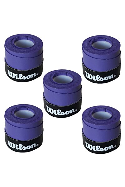 Wilson Comfort Bowl O'grips 5 Adet Grip, Tenis Raketi Gribi Mor