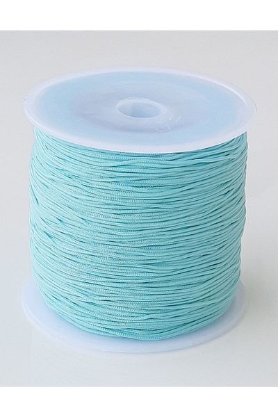 Kezban Tekstil Mint Green Parachute Rope Σχοινί βραχιολάκι 0,8 mm 100 μέτρα