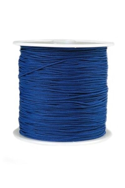 Kezban Tekstil حبل سوار باراشوت أزرق اللون من ساكس، 0,8 مم، 100 متر