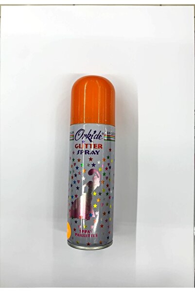 Orkide Turuncu Sim Sprey 90ml Glitter Spray Oranj