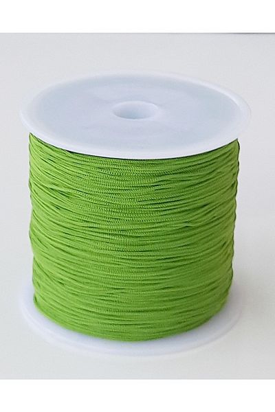 Kezban Tekstil Green Color Parachute Rope Bracelet Rope 0.8 Mm 100 Meters