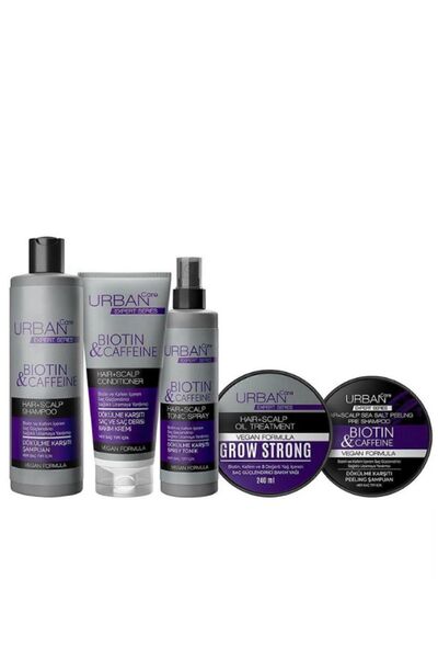 Urban Care HIZLI SAÇ UZATICI GÜÇLENDİRİCİ VE DÖKÜLME ÖNLEYİCİ VEGAN BAKIM SETİ