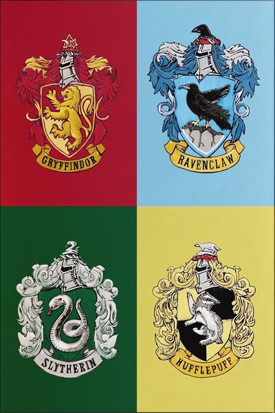 Teona Ahşap Ahşap Harry Potter Hogwarts Binaları Amblemi Duvar Poster