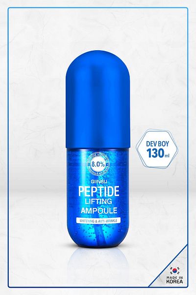 DR. CELLIO Gınsu Pore Minimizing Firming Lifting Peptide Ampoule Skin Serum (giant Size)