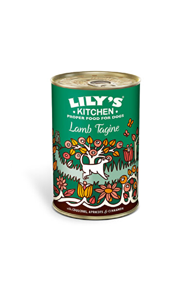 Lily's Kitchen طعام طاجن لحم الضأن الرطب للكلاب، 400 جرام