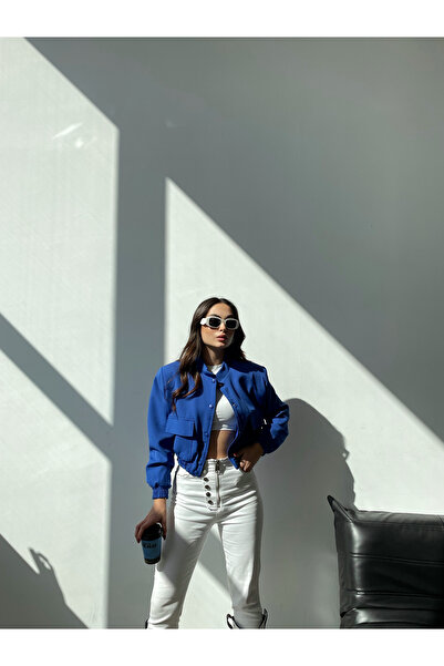 BELLA FASHION Jachetă Bomber din țesătură Dabıl