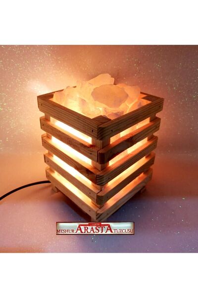 Şifay Çankırı Kaya Tuzu Kare Tuz Kasa