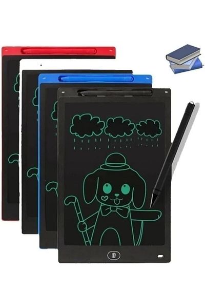 hak-iş oyuncak لوحة كتابة رسم LCD - مع قلم رقمي