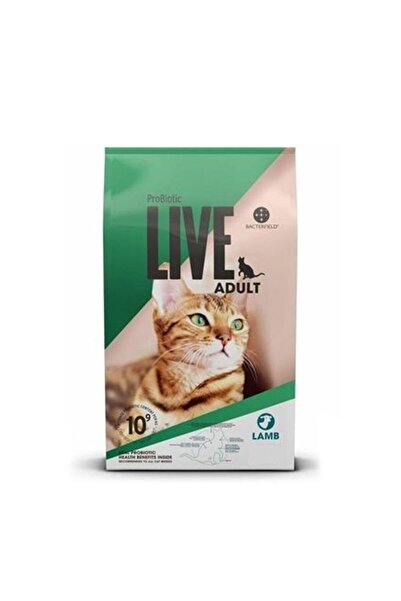 Probiotic Live Lamb Dry Adult Cat Food - 2 Kg