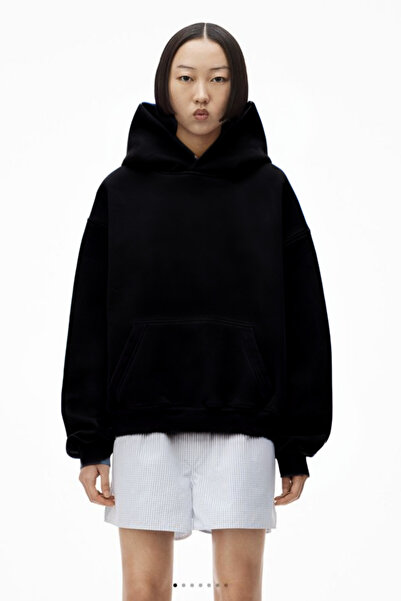 OKULCUBABA Жіночий оверсайз бавовняний сезонний шкільний світшот - 3 нитки, к...