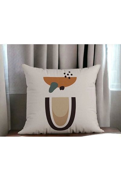 ZOOBİ DOOBİ Surrealist Ethnic African - 3d Digital Double Sided Printed Pillow Cover