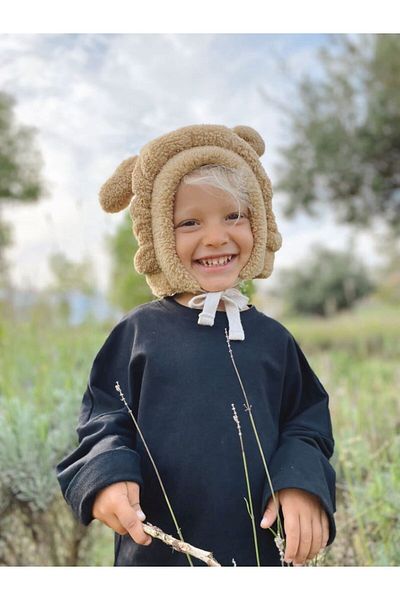 HONEYBUNNY TEDDY EAR BABY CHILD HAT BEANIE
