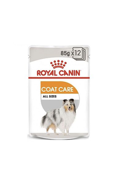 Royal Canin Canine Care Nutrition Coat Beauty Pouch - 85 g - Pack of 12