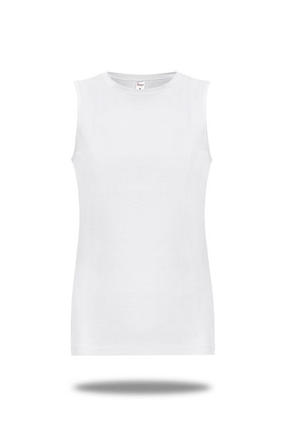 FSM1453 Top de damă din bumbac cu decolteu în formă de lycra fără mâneci -2278