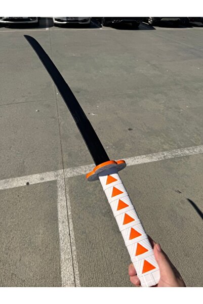 Limon 3D Desing Zenitsu Katlanabilir Katana Açılıp Kapanabilir Katana