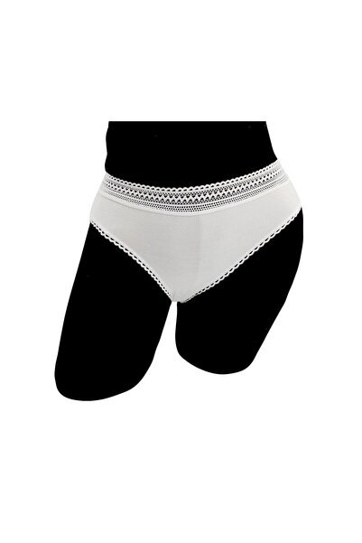 FSM1453 Жіночі модні бікіні з нормальною талією, мереживні трусики з еластичною стрічкою -3032