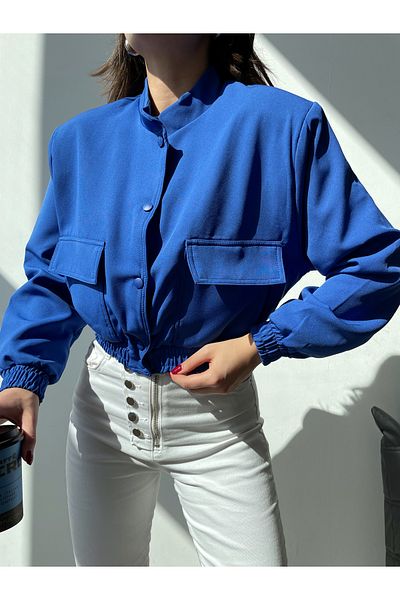 BELLA FASHION Jachetă Bomber din țesătură Dabıl