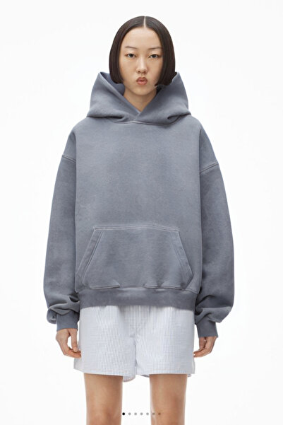 OKULCUBABA Women's Oversize Cotton Seasonal School Sweatshirt - 3 Thread Kang...