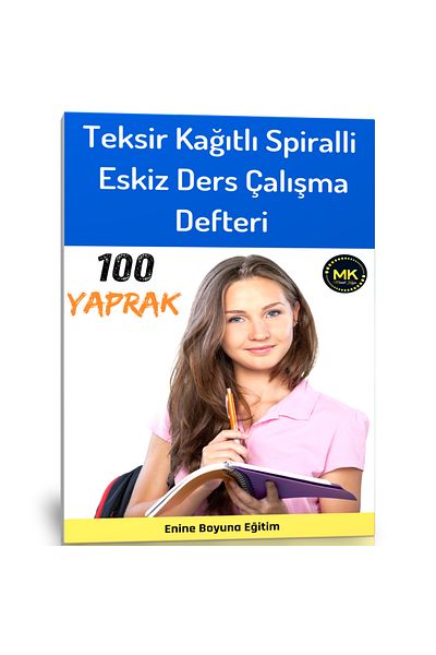 Enine Boyuna Eğitim Caiet de studiu în spirală cu hârtie duplicator