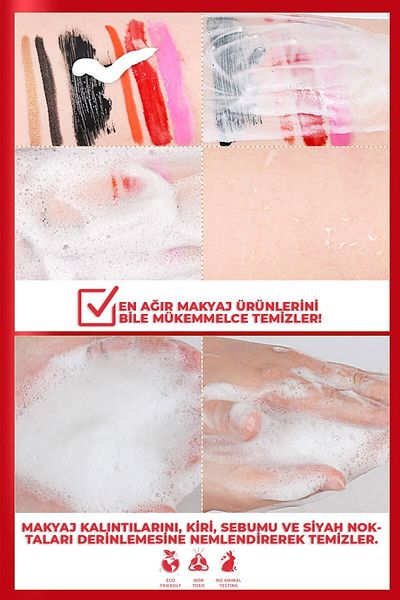DR. CELLIO Skin Protective and Elasticity Enhancing Foam Cleanser with Lily Flower Extract Made in Korea