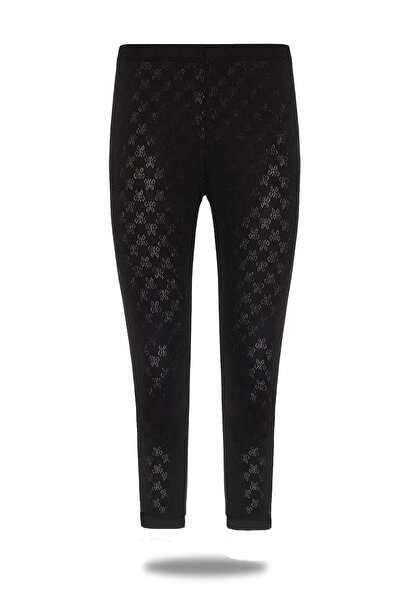 FSM1453 Women's Cotton Ribbed Comfort Fit Classic Capri Length Bottom -3947