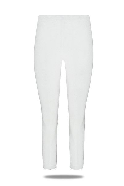 FSM1453 Capri clasic din bumbac negru - Lycra subțire, -4004-4053