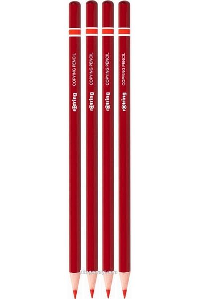 Rotring Red Copy Pen 4 Pieces