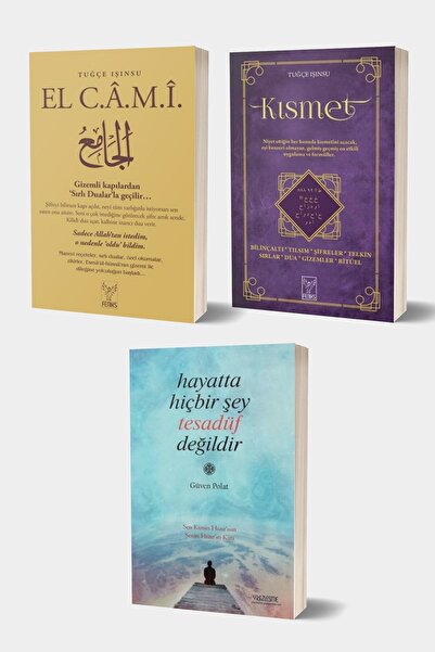 Feniks Yayınları El Cami - Kısmet - Hayatta Hiçbir Şey Tesadüf Değildir 3 Kit...