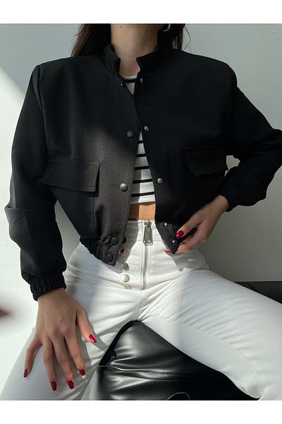 BELLA FASHION Jachetă Bomber din țesătură Dabıl