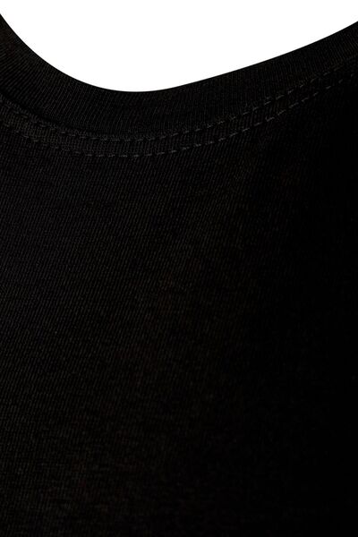 FSM1453 Women's Cotton Crew Neck Sleeveless Lycra Top -2278