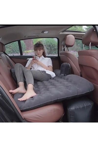 Monark SLIPT In-Vehicle Inflatable Mattress Car-Camping Bed Electric Pump Repair Kit And Padded Mattress Set CK